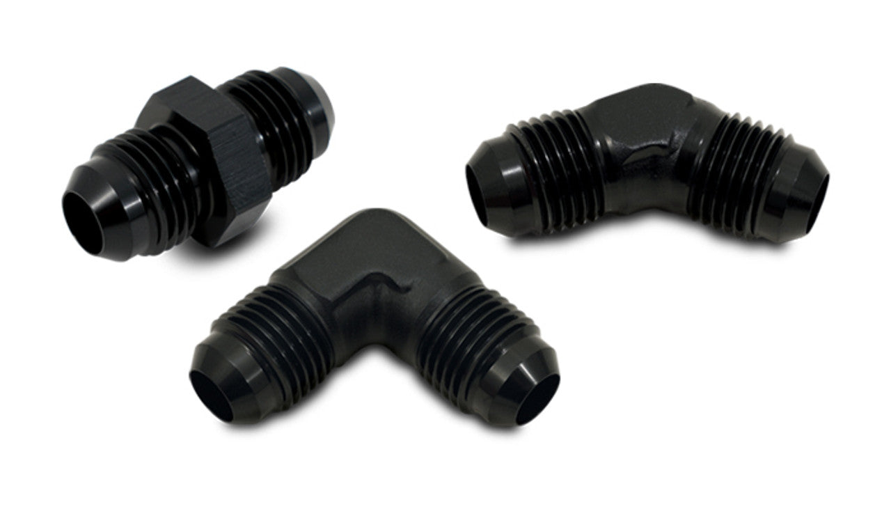 Male-Male AN Flare Union Adapters Front View