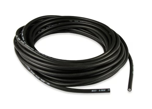 Super Conductor Spark Plug Wire, Black 8.5mm, 50 Ft