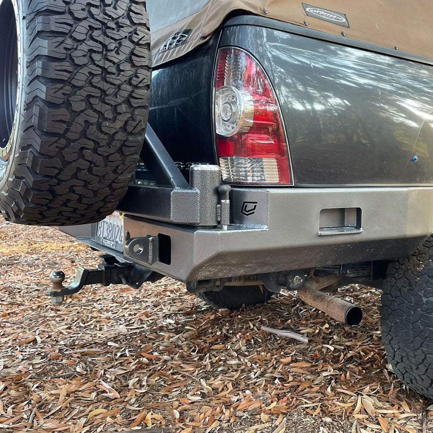 2005-2015 TOYOTA TACOMA SWING OUT REAR BUMPER Front View