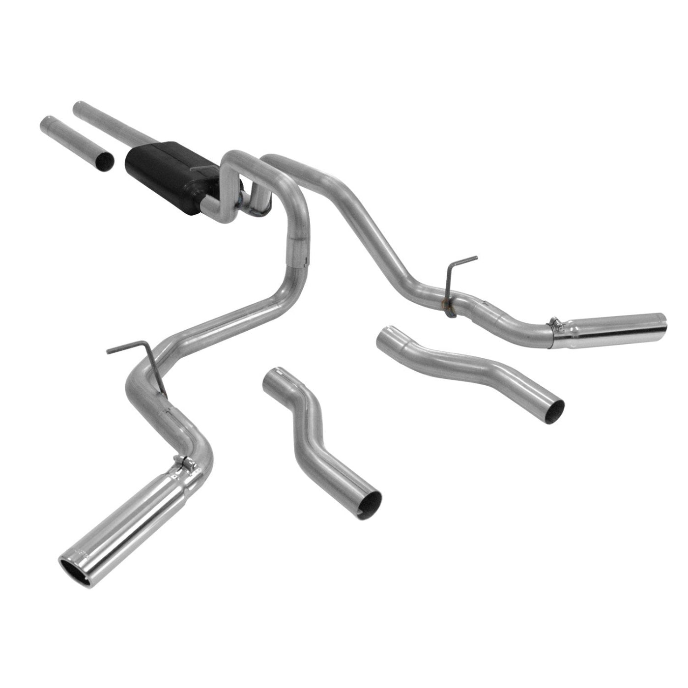 Flowmaster Force II Cat-back Exhaust System Front View