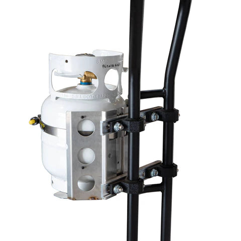 Ladder Cross-Bar Mount for Propane and CO2 Power Tanks