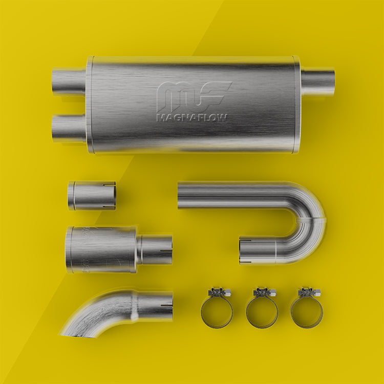 MagnaFlow 5 X 8in. Oval Straight-Through Performance Exhaust Muffler 14009