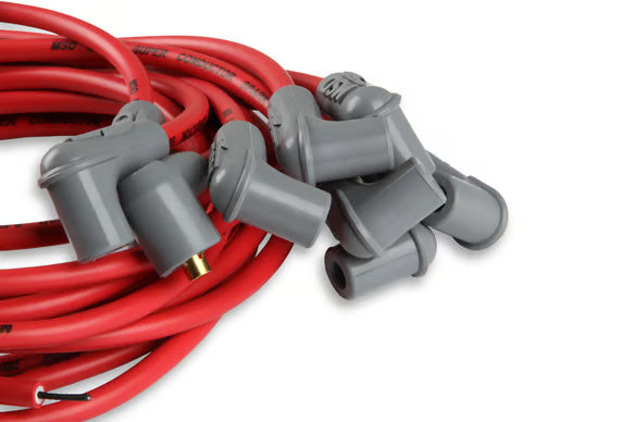 Super Conductor Spark Plug Wire Set 8 Cyl 90° Plug, Socket/HEI Cap