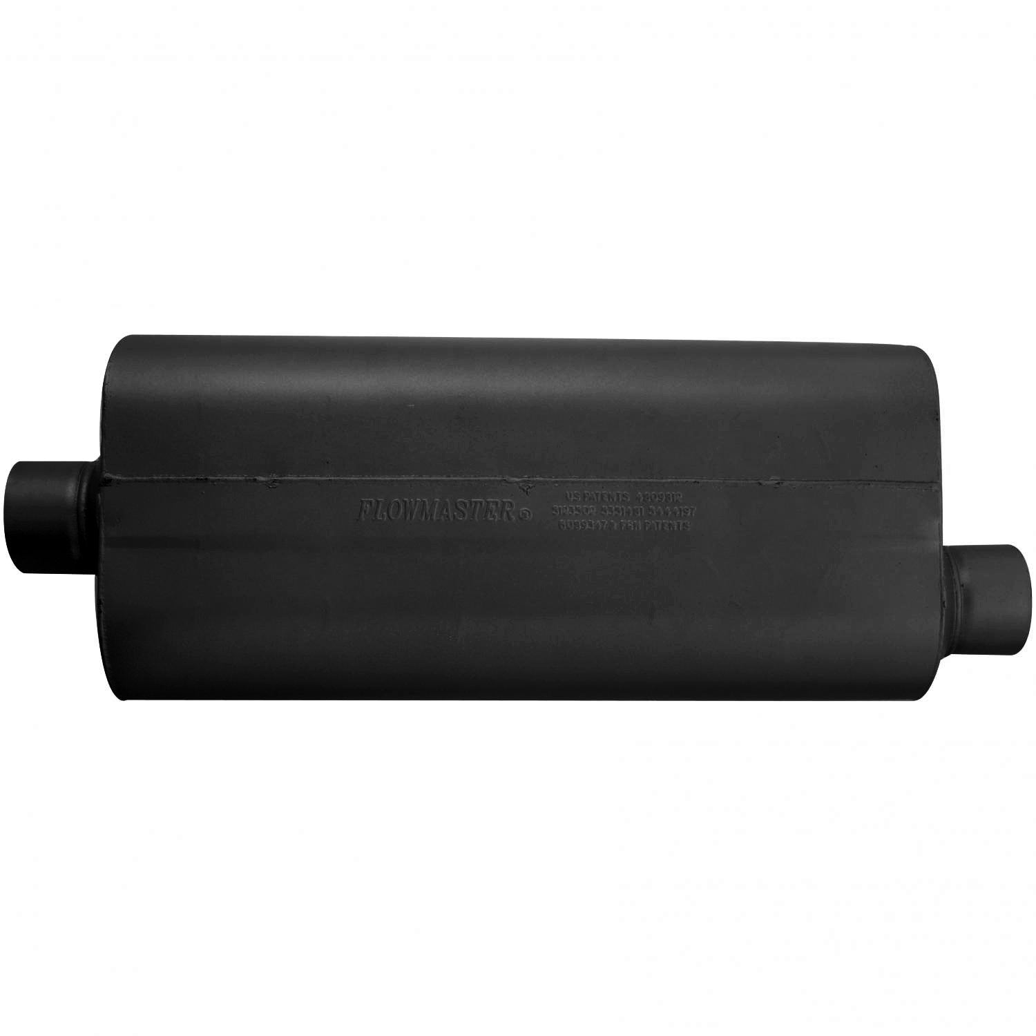 Flowmaster 70 Series Chambered Muffler Front View