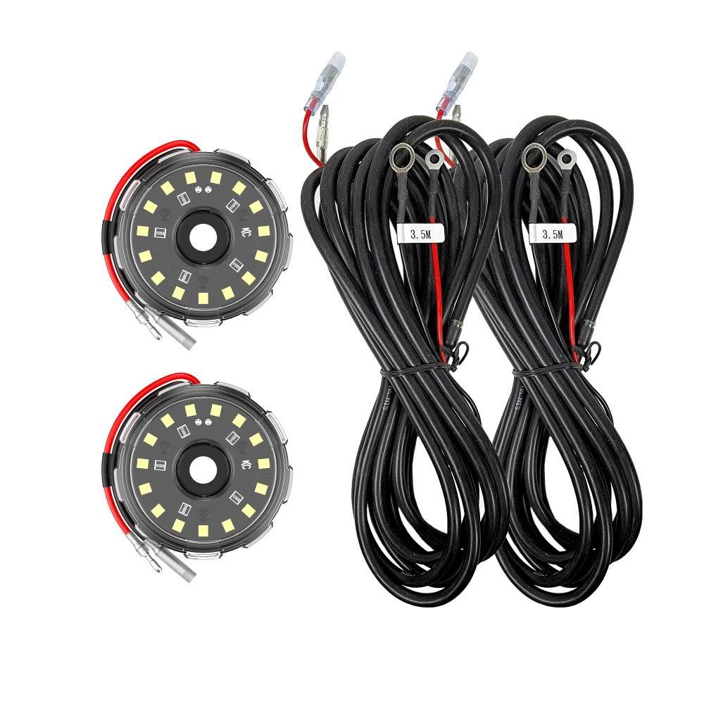 KC HiLites Two-Light Add-On Cyclone V2 Kit - Clear