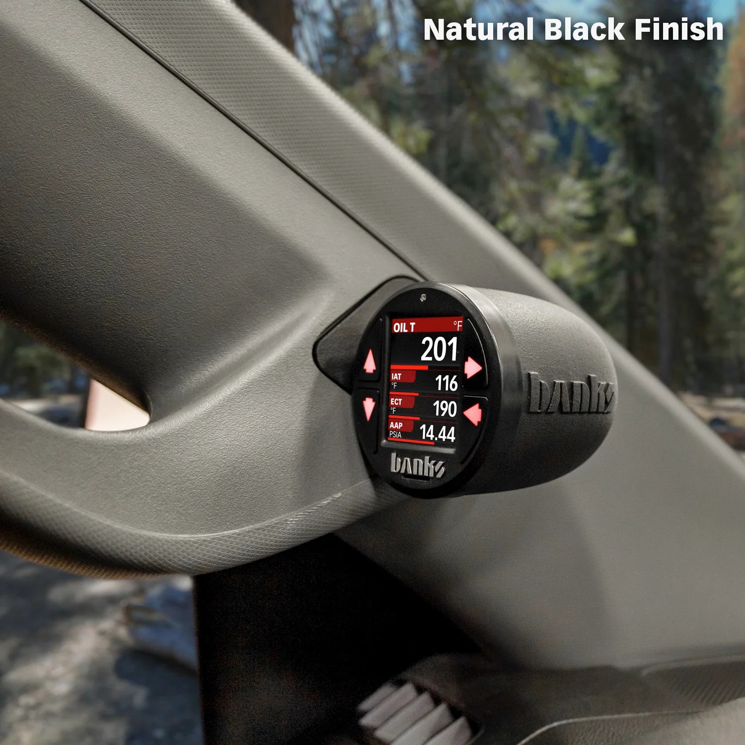iDash Stealth Pod Mounts For 19'-23' GM Trucks Front View