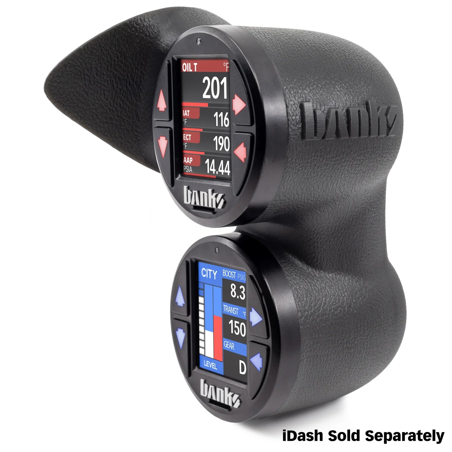 2024-2025 Toyota Tacoma iDash Stealth Pod Mounts Front View