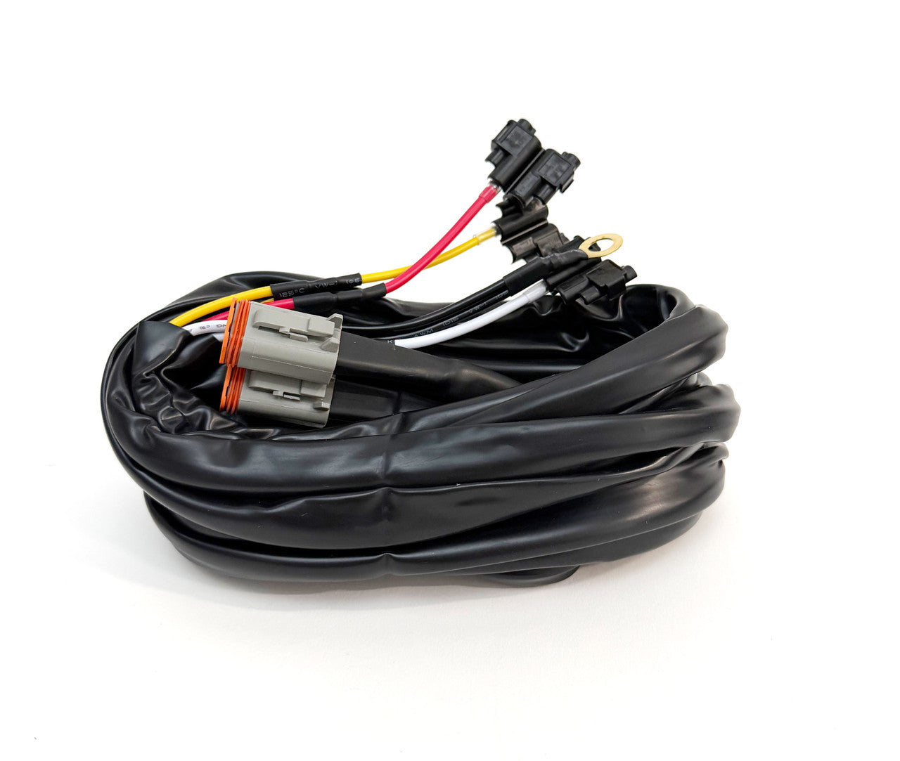 Squadron 2.0 Dual 4-pin Deutsch w/Hi/Low/Backlight Upfitter Harness - Universal