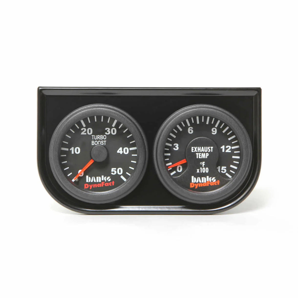 DynaFact Gauge Assembly Mechanical Boost and Pyrometer, includes Thermocouple Front View