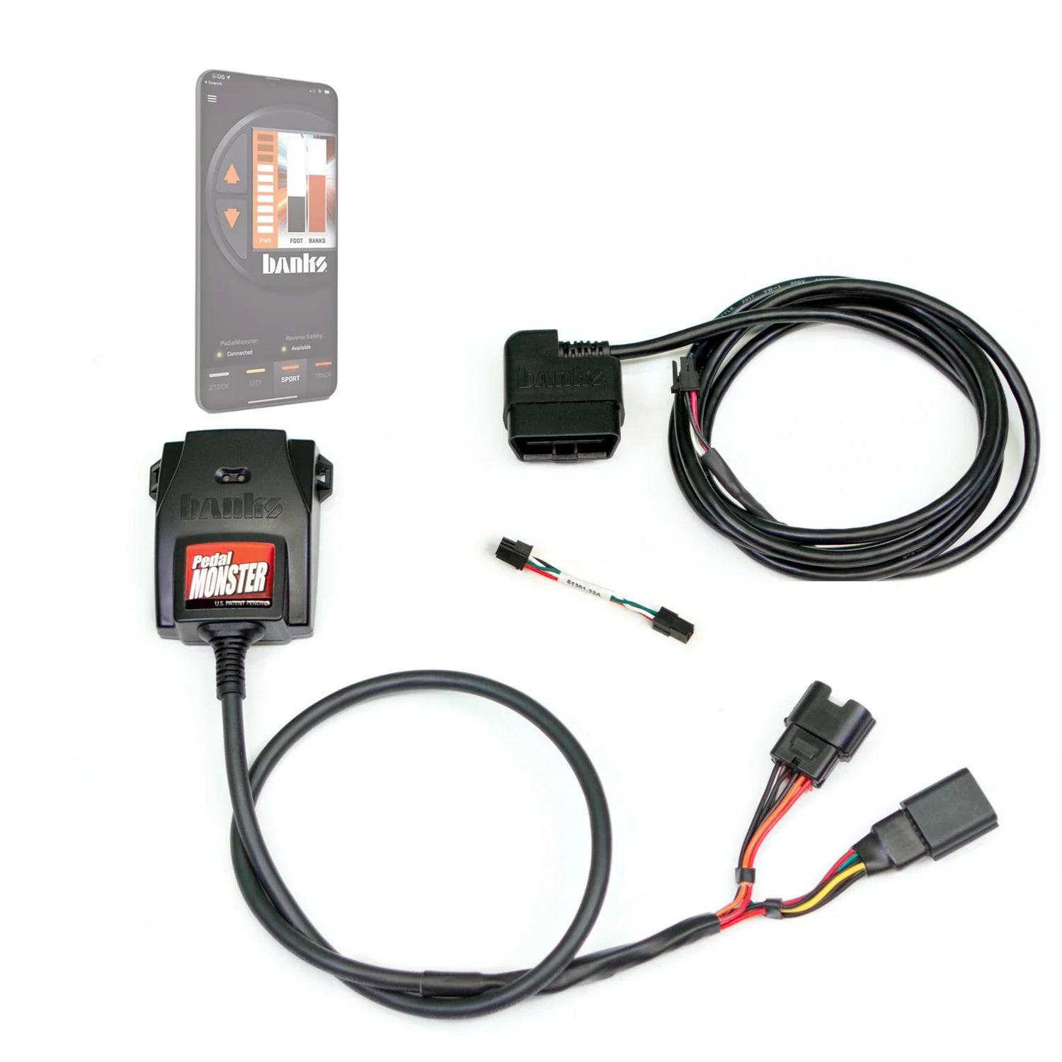 PedalMonster Throttle Sensitivity Booster, Standalone & iDash Kits Front View