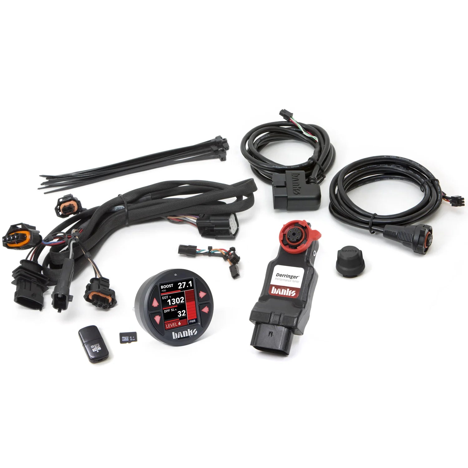 2019-2023 Ram 1500, Jeep Grand Cherokee, & 2020-2023 Wrangler/Gladiator 3.0L EcoDiesel Derringer Tuner Front View