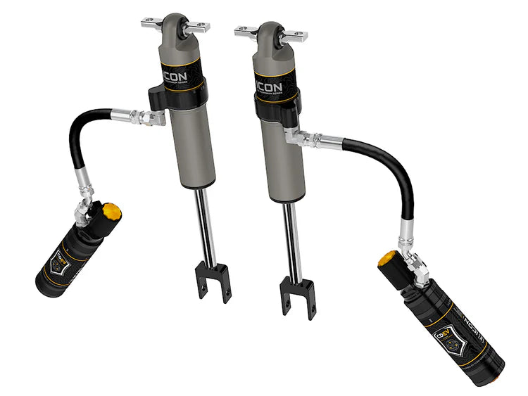 ICON 2020-2026 Chevrolet Silverado/GMC Sierra 2500/3500 HD, 0-3.5” Lift, Front, V.S. 2.5 Aluminum Series Shock Absorbers, Remote Reservoir w/ CDEV, Pair