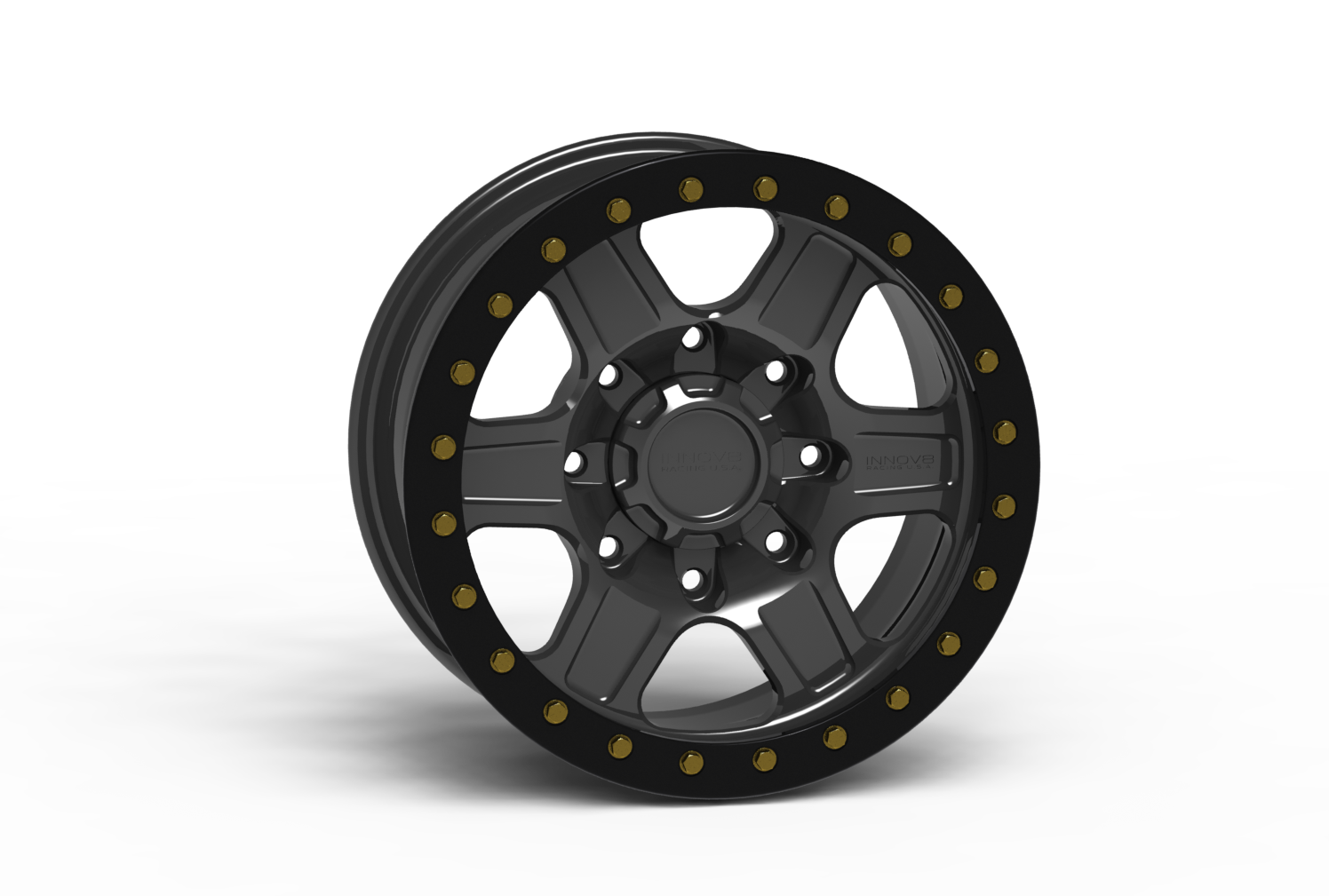 G400 Simulated Beadlock Wheel 18x9.0" 8 Lug - Standard Ring