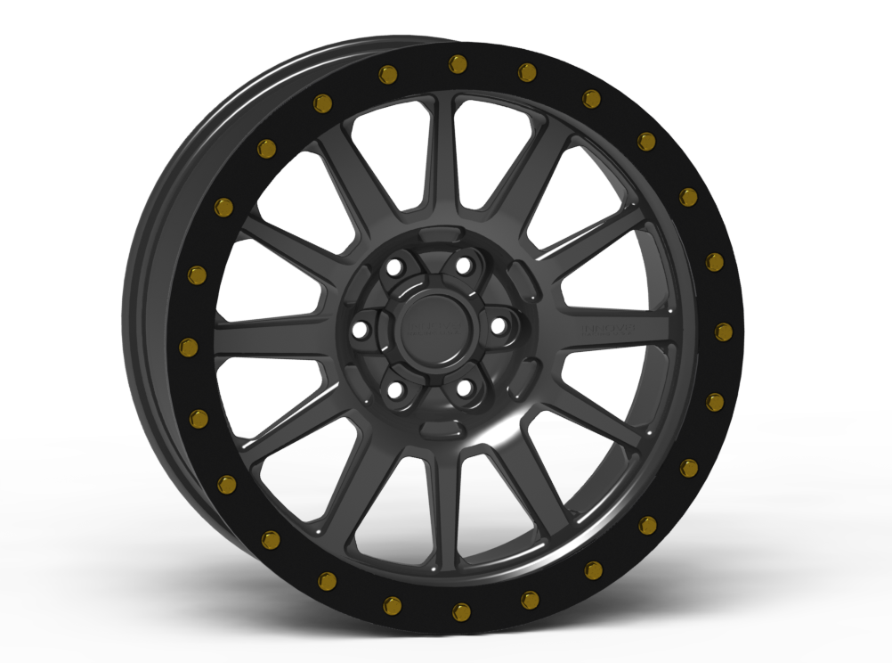  Simulated Beadlock Wheel 20x9.0" 5 & 6 Lug - Standard Ring