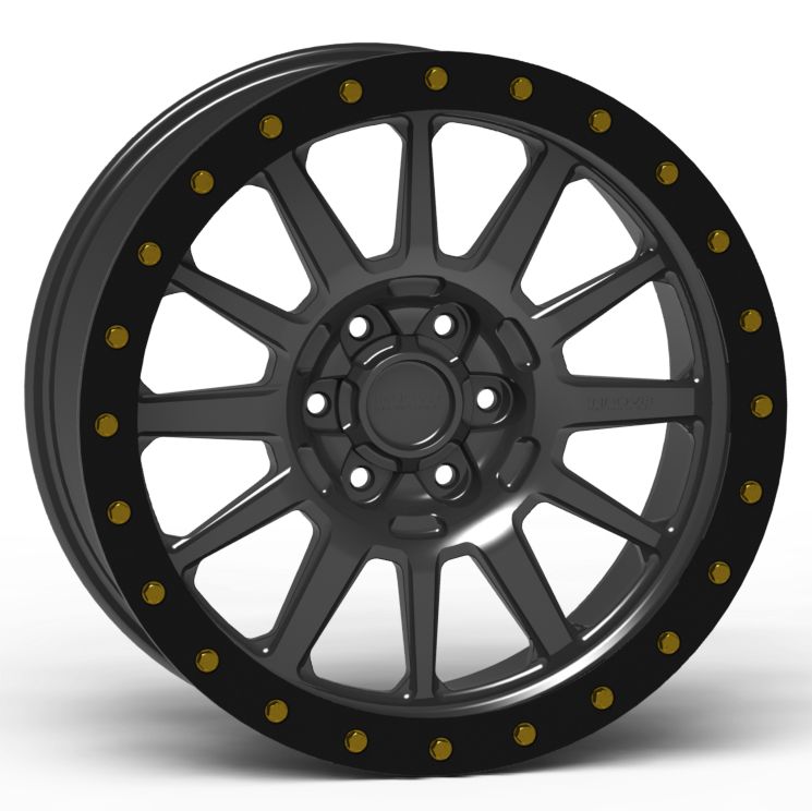  Simulated Beadlock Wheel 20x9.0" 5 & 6 Lug - Standard Ring