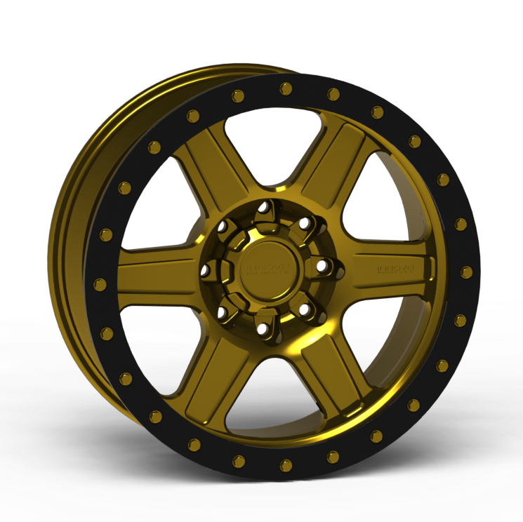 G400 Simulated Beadlock Wheel 20x10.0" 8 Lug - TechLite Ring