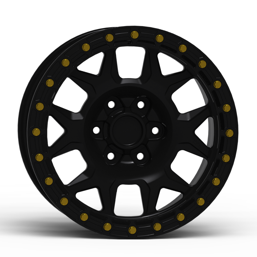 G700 Simulated Beadlock Wheel 18x9.0" 5 & 6 Lug - Standard Ring