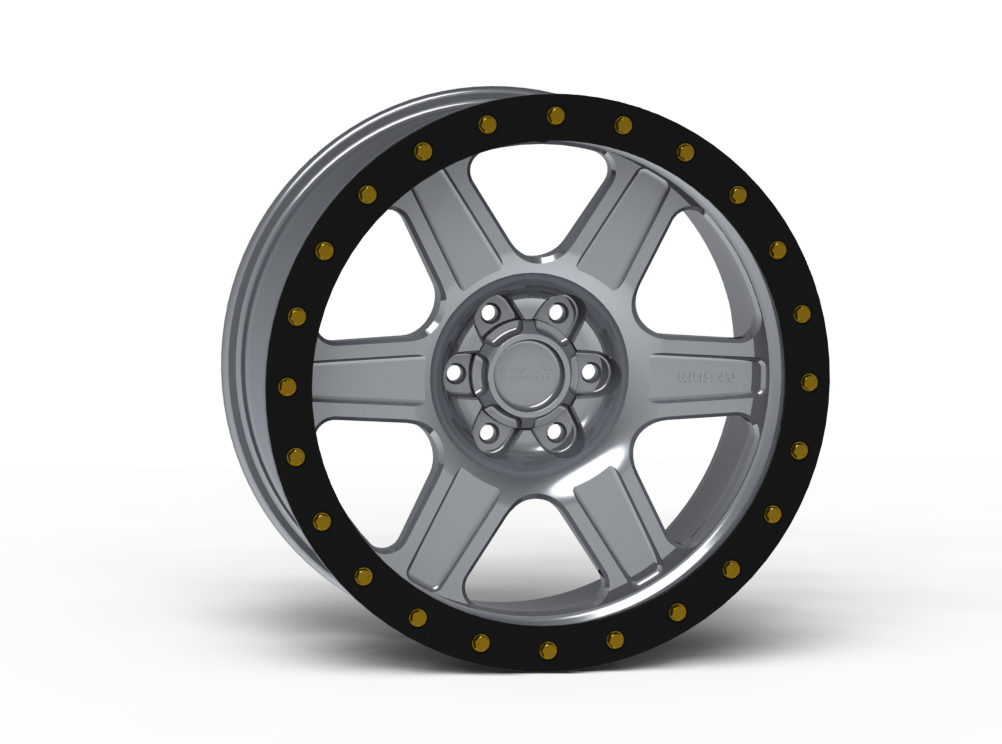 G400 Simulated Beadlock Wheel 18x9.0" 5 & 6 Lug - Standard Ring