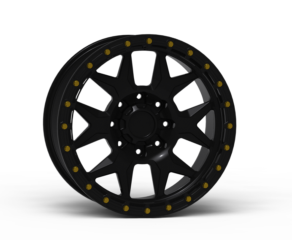 G700 Simulated Beadlock Wheel 20x10.0" 8 Lug - Standard Ring