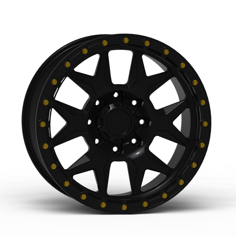 G700 Simulated Beadlock Wheel 20x10.0" 8 Lug - TechLite Ring