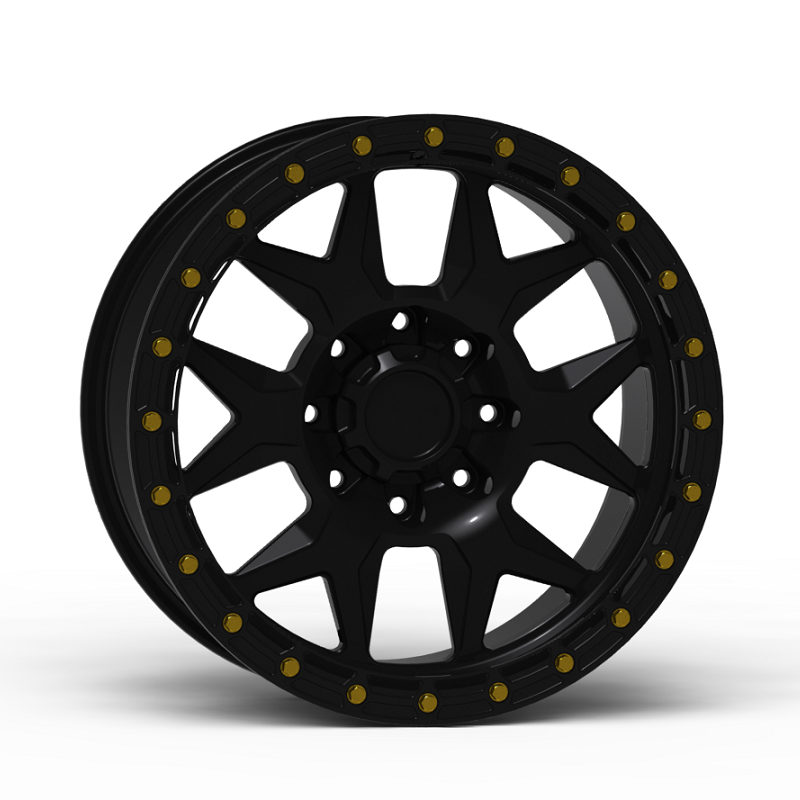 G700 Simulated Beadlock Wheel 20x9.0" 8 Lug - TechLite Ring