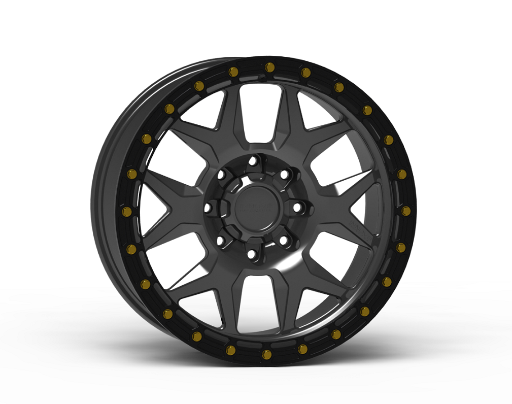 G700 Simulated Beadlock Wheel 20x10.0" 8 Lug - TechLite Ring