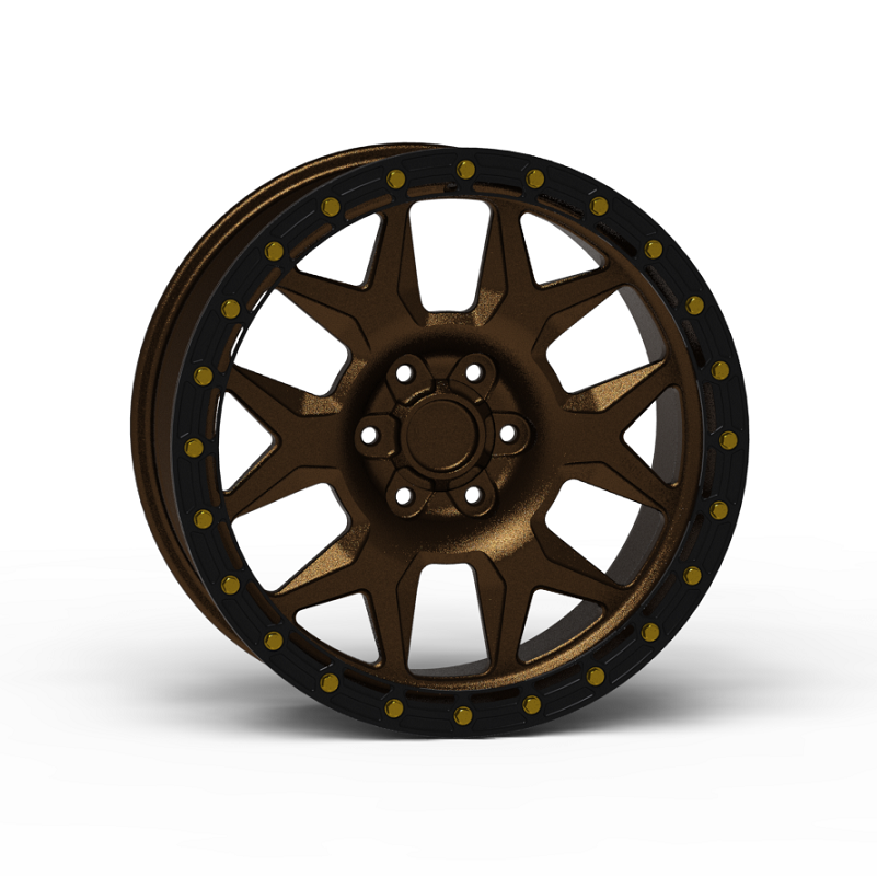 G700 Simulated Beadlock Wheel 20x9.0" 5 & 6 Lug - Standard Ring