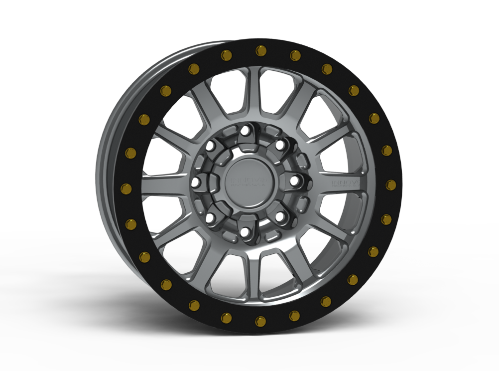 G600 Simulated Beadlock Wheel 18x9.0" 8 Lug - Standard Ring