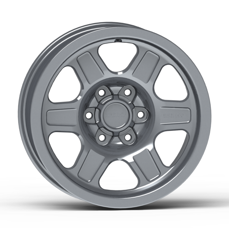 G400 Smooth Lip Wheel 17x8.5" 5 & 6 Lug Front View