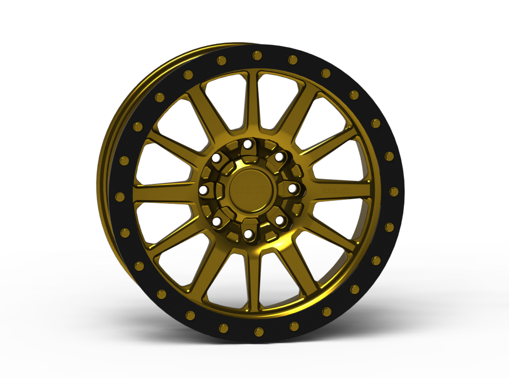 G600 Simulated Beadlock Wheel 20x10.0" 8 Lug - Standard Ring