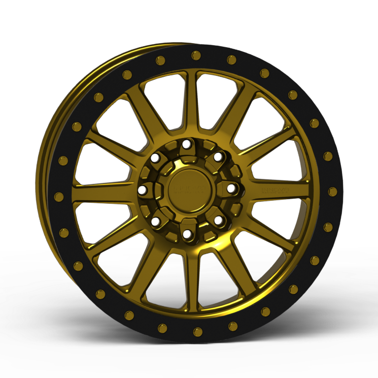 G600 Simulated Beadlock Wheel 20x9.0" 8 Lug - Standard Ring