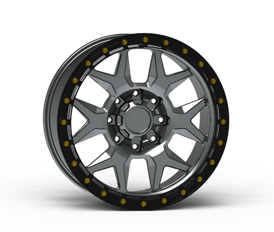 G700 Simulated Beadlock Wheel 20x10.0" 8 Lug - Standard Ring