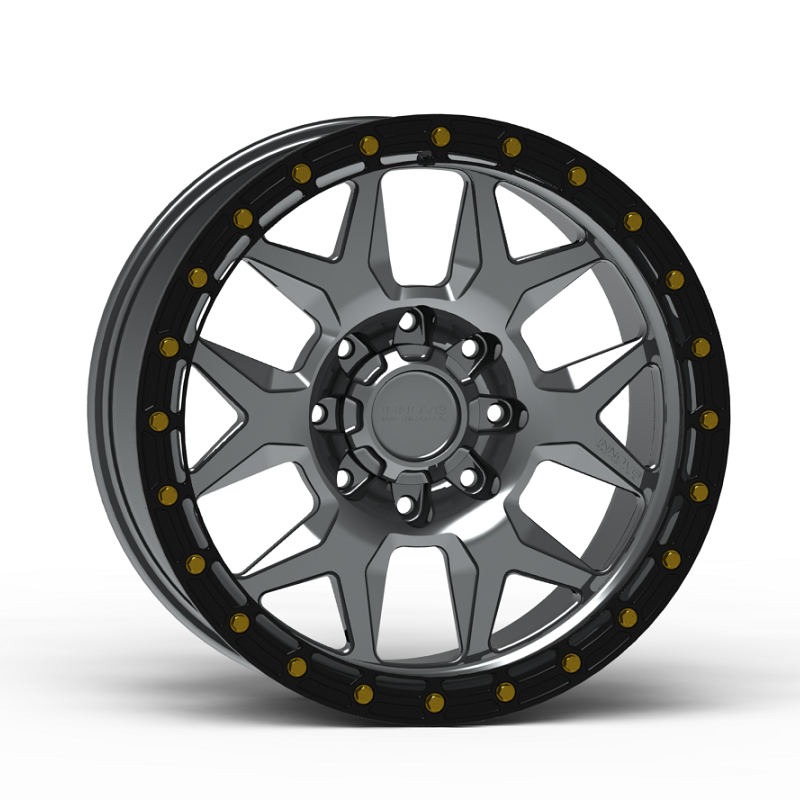 G700 Simulated Beadlock Wheel 20x10.0" 8 Lug - TechLite Ring