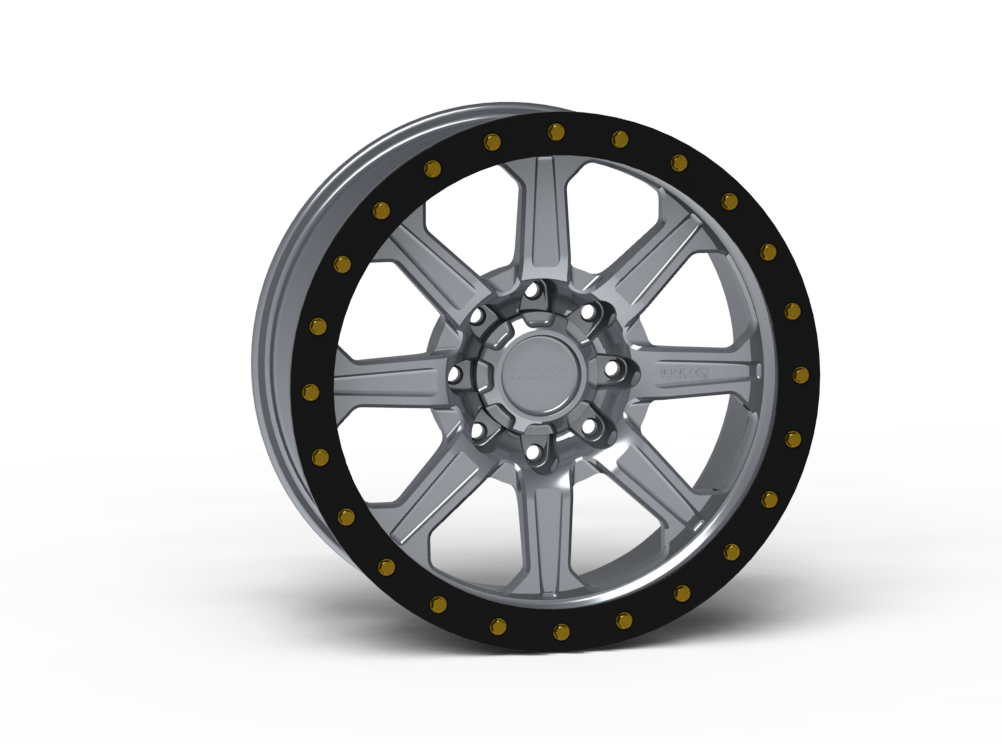 G500 Simulated Beadlock Wheel 20x10.0" 8 Lug - Standard Ring