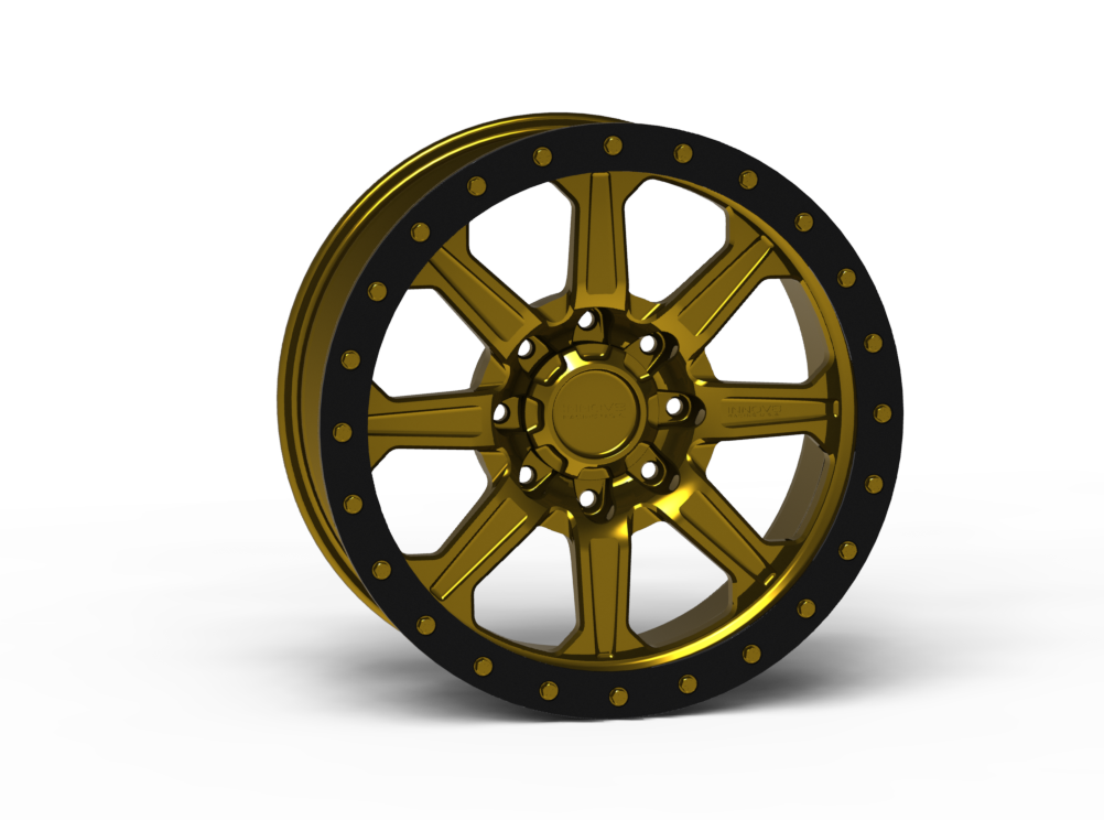 G500 Simulated Beadlock Wheel 20x10.0" 8 Lug - Standard Ring