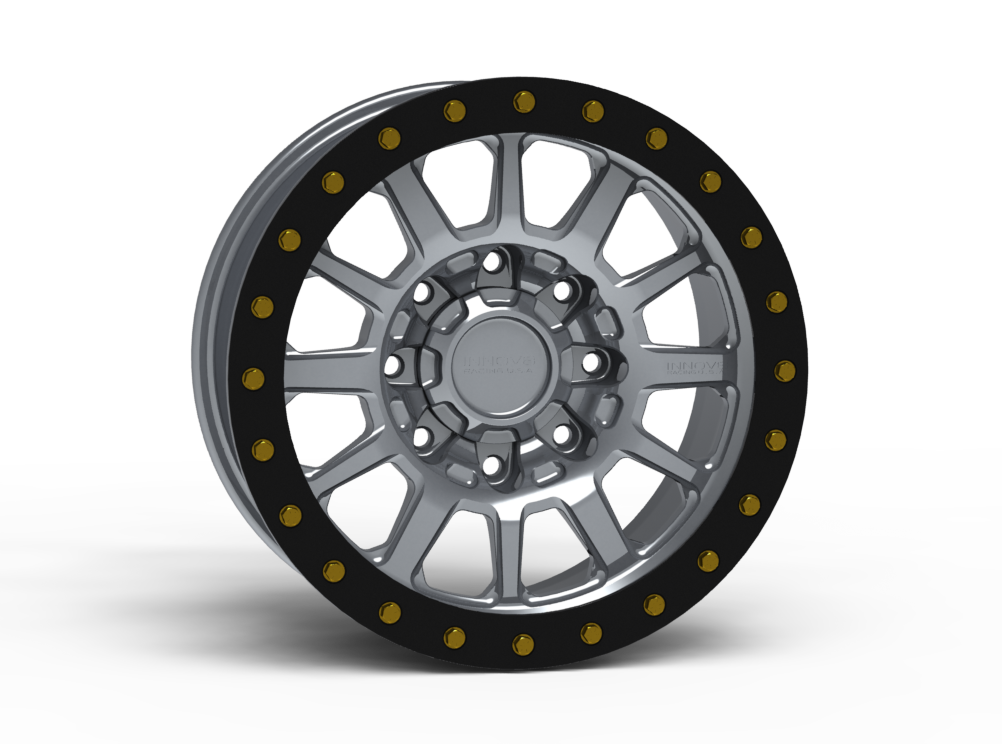 G600 Simulated Beadlock Wheel 17x8.5" 8 Lug - Standard Ring