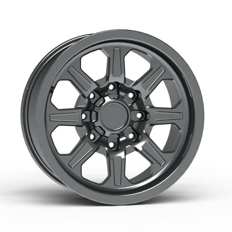 G500 Smooth Lip Wheel 18x9.0" 8 Lug Front View