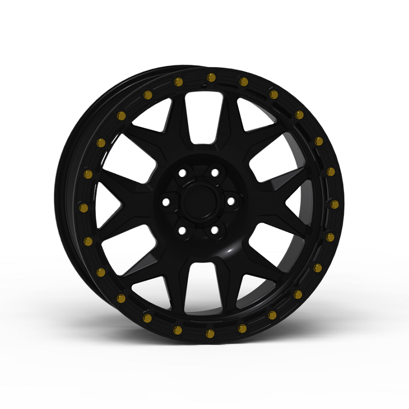 G700 Simulated Beadlock Wheel 20x9.0" 5 & 6 Lug - Standard Ring