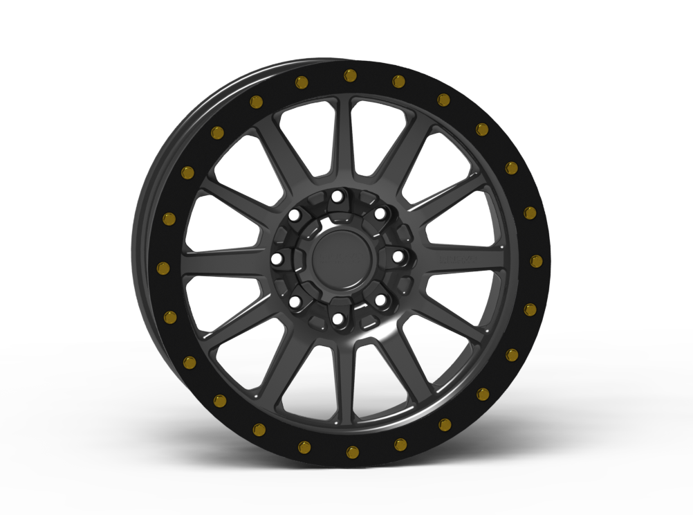 G600 Simulated Beadlock Wheel 20x10.0" 8 Lug - Standard Ring