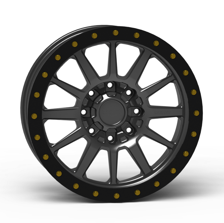 G600 Simulated Beadlock Wheel 20x9.0" 8 Lug - Standard Ring