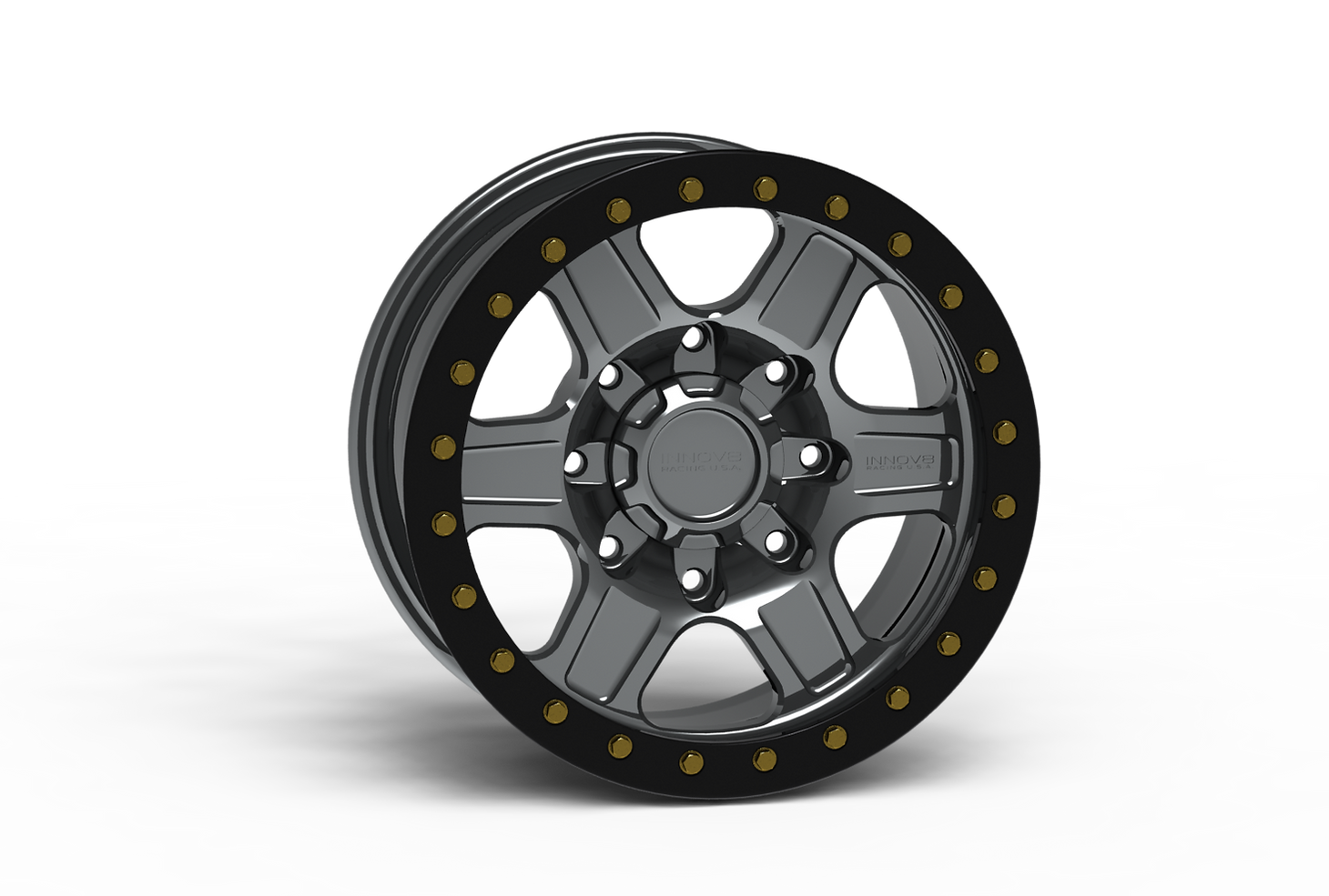 G400 Simulated Beadlock Wheel 18x9.0" 8 Lug - TechLite Ring