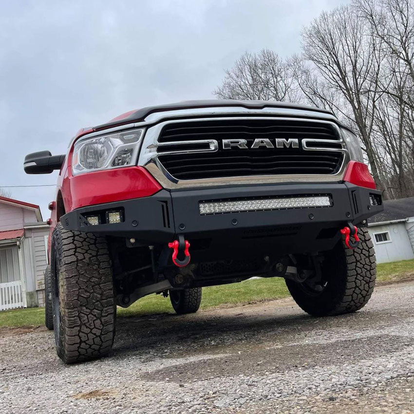 2019-2022 RAM 1500 OCTANE SERIES FRONT BUMPER Front View