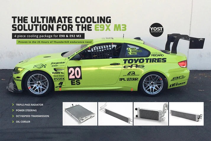 BMW E9X M3 Race-Spec Oil Cooler
