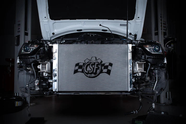 Audi B8 S4/S5 & 3.0L/3.2L Audi Models High-Performance All-Aluminum Radiator Front View