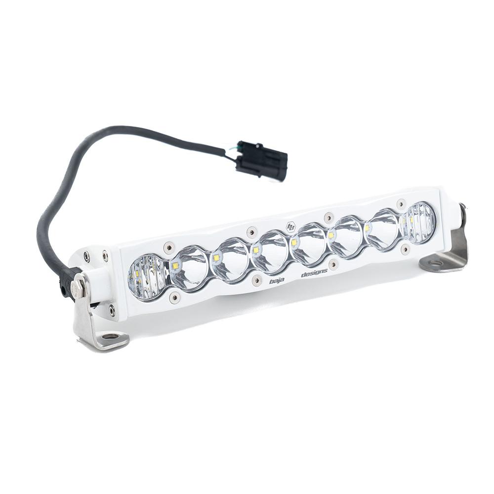 S8 White, Clear - Driving/Combo LED Light Bar Display 