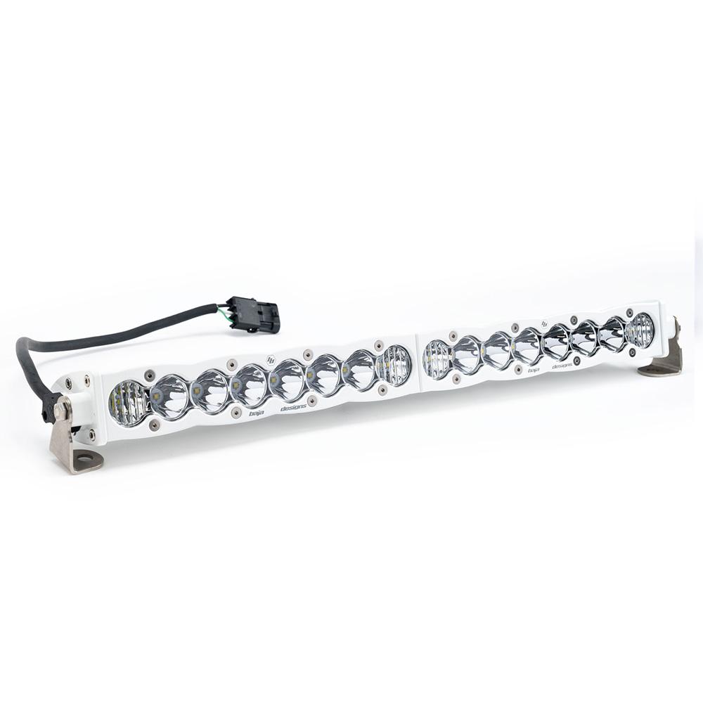 S8 White, Clear - Driving/Combo LED Light Bar Display 