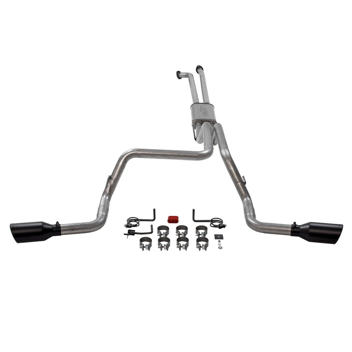 2007-2009 Toyota Tundra 5.7L V8 FLOWMASTER FLOWFX CAT-BACK EXHAUST SYSTEM Display of Included Parts 