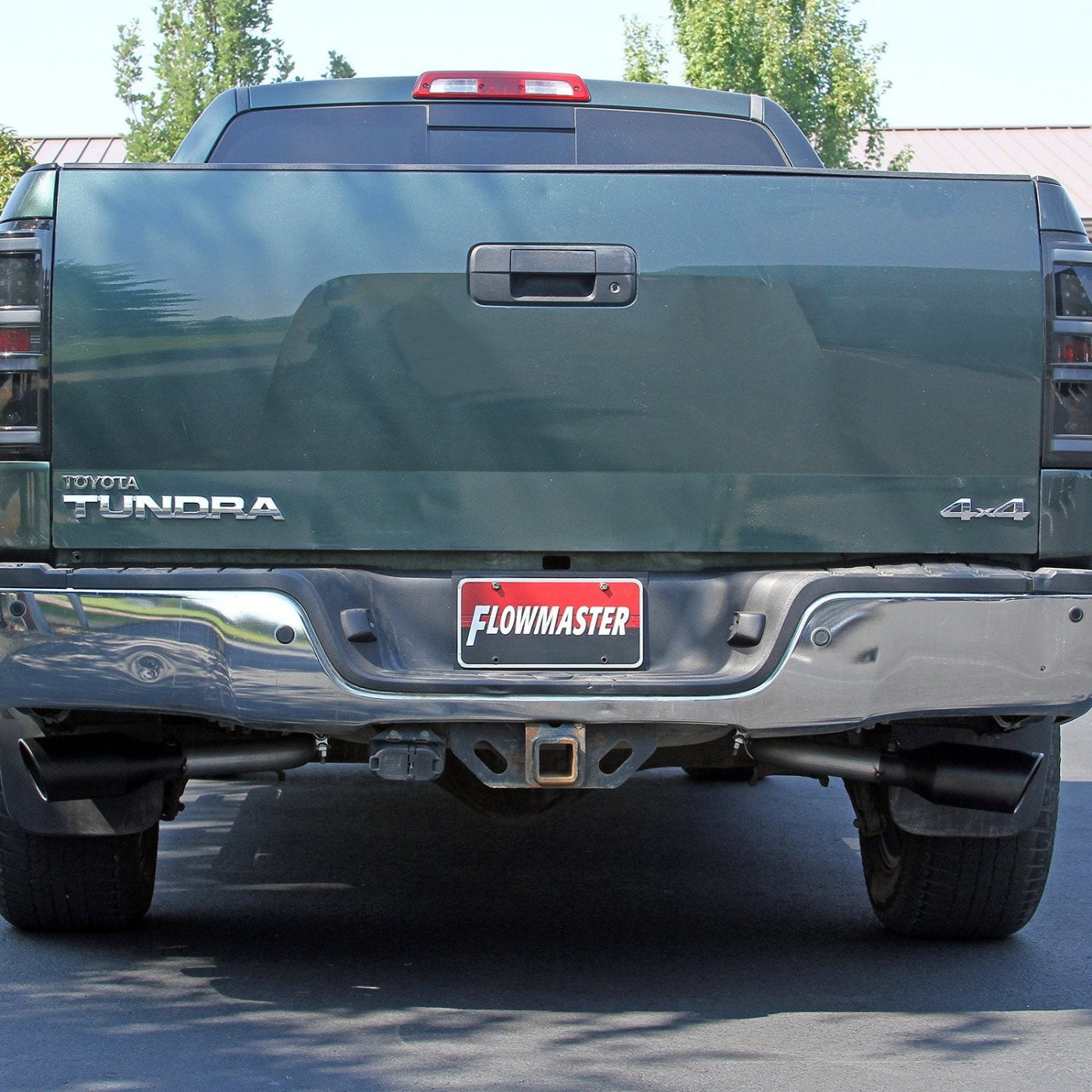 2007-2009 Toyota Tundra 5.7L V8 FLOWMASTER FLOWFX CAT-BACK EXHAUST SYSTEM Display on Vehicle 