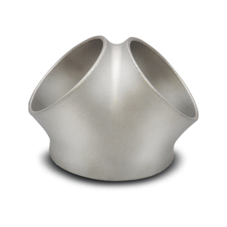 Cast 304 Stainless Steel "Y" Collector Front View