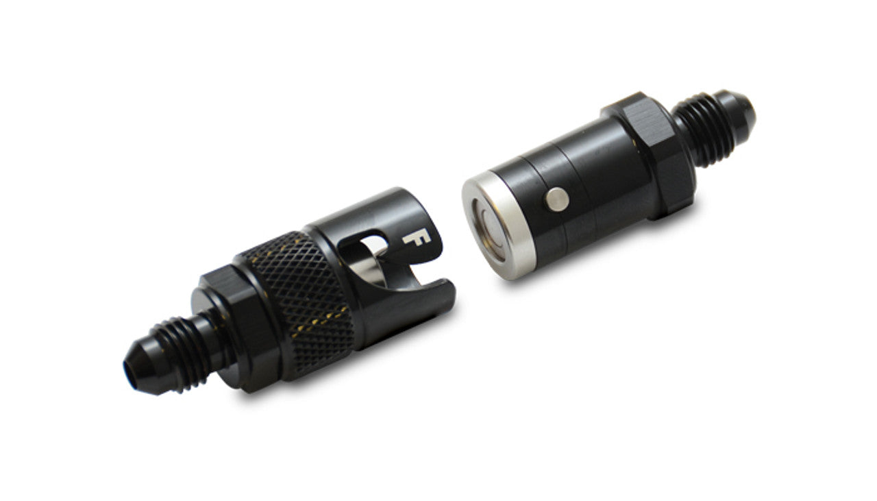 Dry Break Quick Release Adapter Fittings Front View